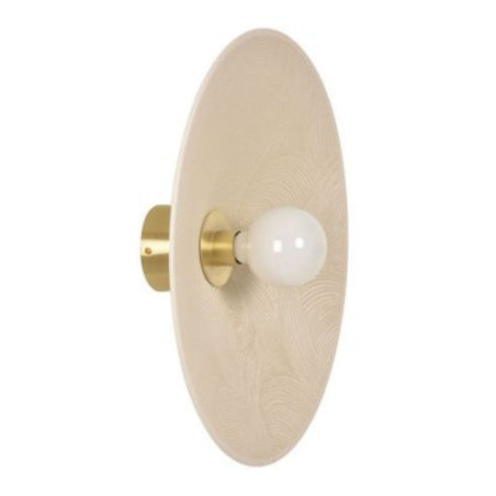 Applique conique beige