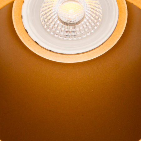 Spot plafond doré