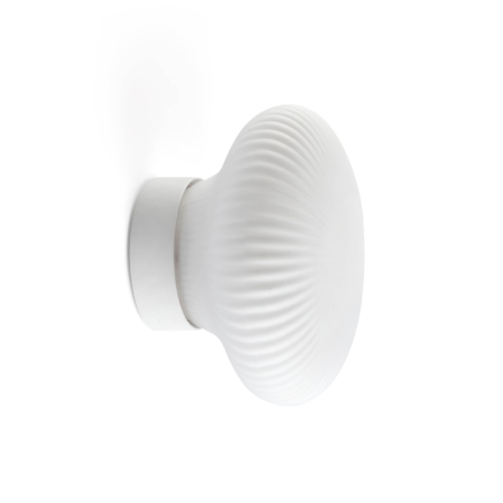 Applique salle de bain blanche