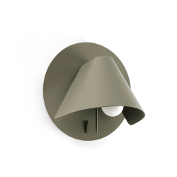 Applique de chevet verte