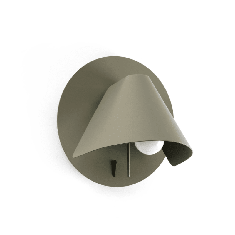 Applique de chevet verte