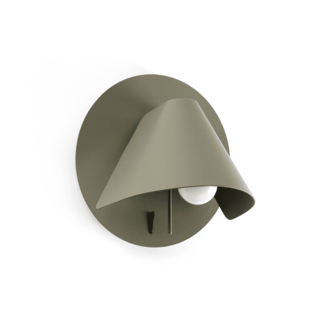 Applique de chevet verte