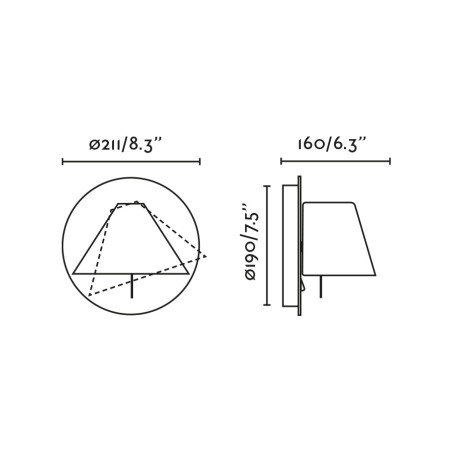 Dimensions petite applique verte