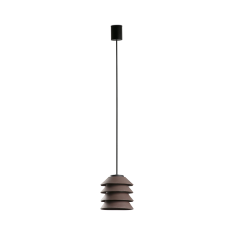 suspension extérieure conique marron