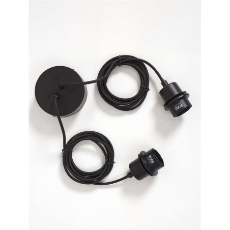 Suspension double de salon