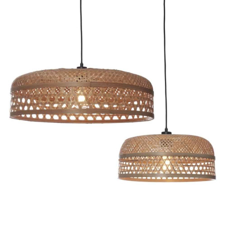 suspension double bambou