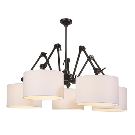 Lustre Amsterdam à 5 bras articulés