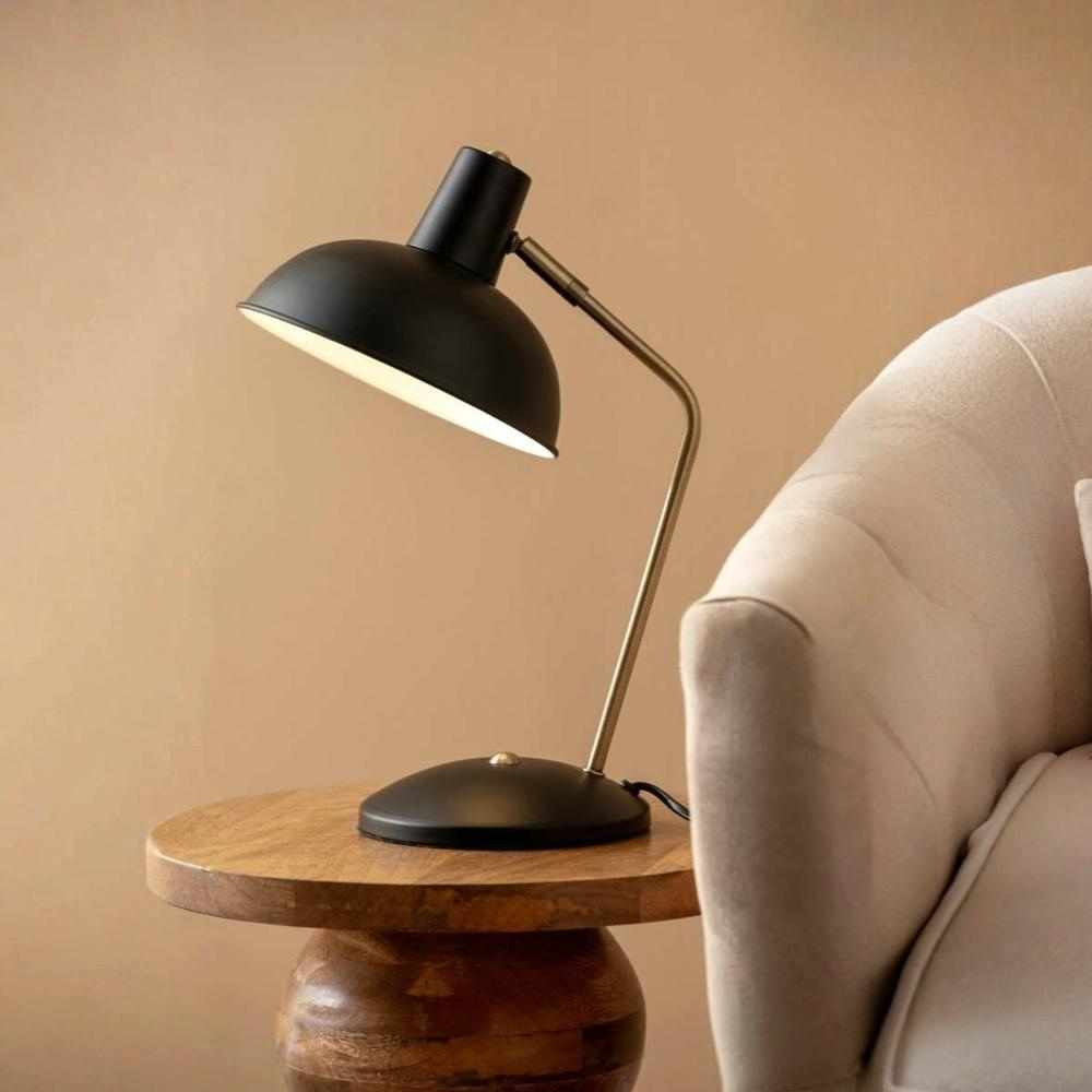 Lampe design métal noir