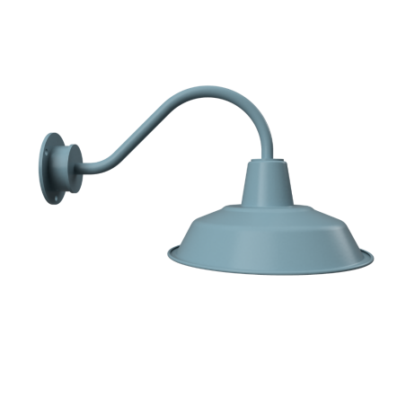 applique col de cygne extérieure bleu pastel