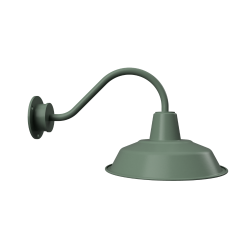 applique extérieur col de cygne kaki