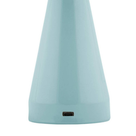 lampe sans fil de table bleu