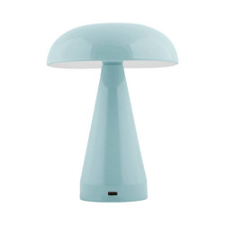 lampe à poser design bleu