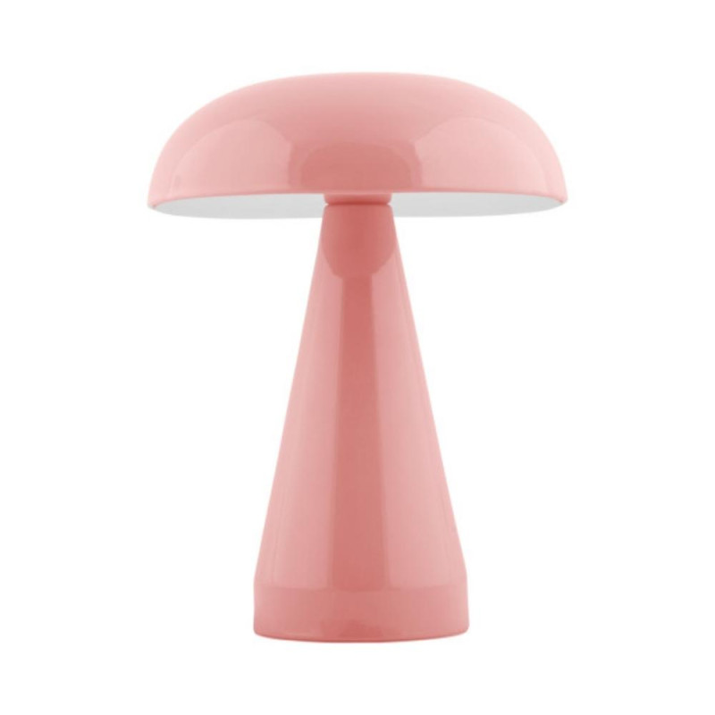 Lampe de table rose clair