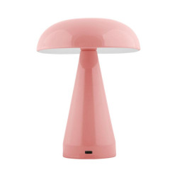 Lampe de table sans fil rose clair