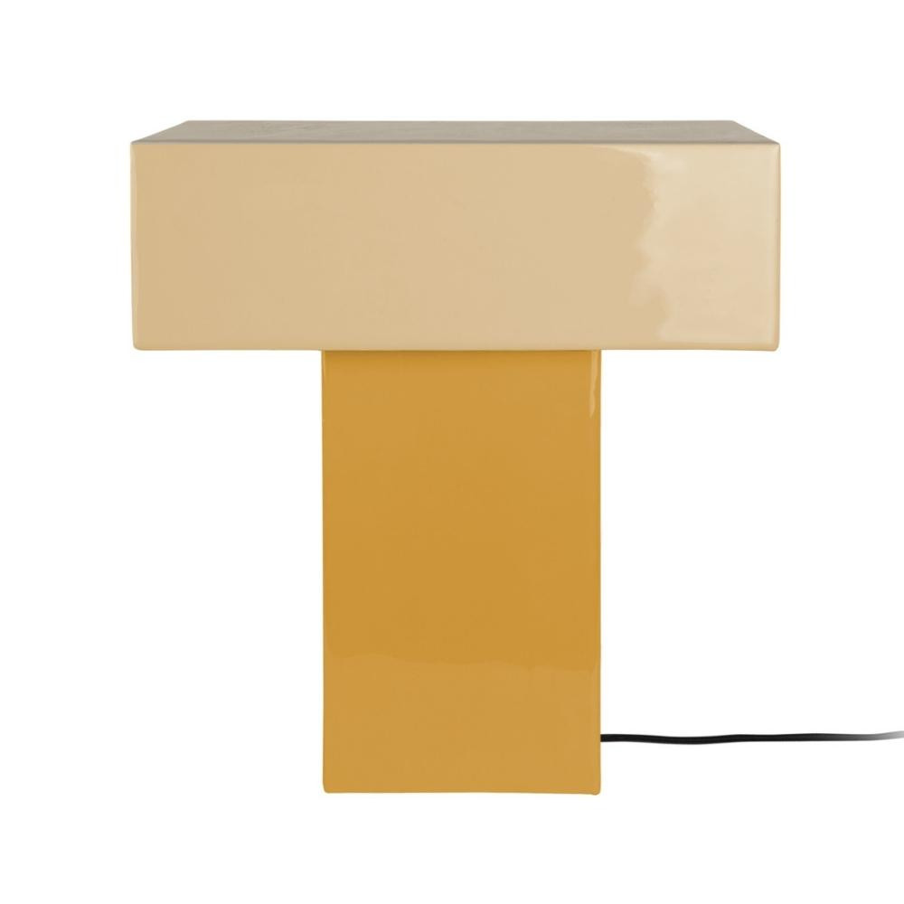 Lampe de table rectangle design