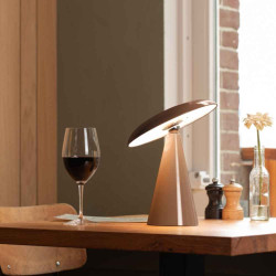 lampe de table avec abat-jour réglable