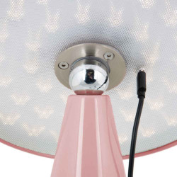 lampe portable rose