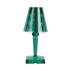 Lampe cristal vert émeraude
