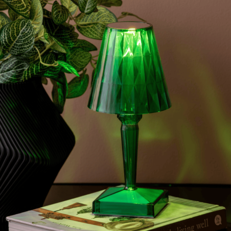 Lampe de table verte