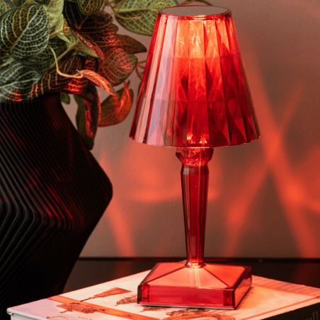 Lampe sans fil rouge