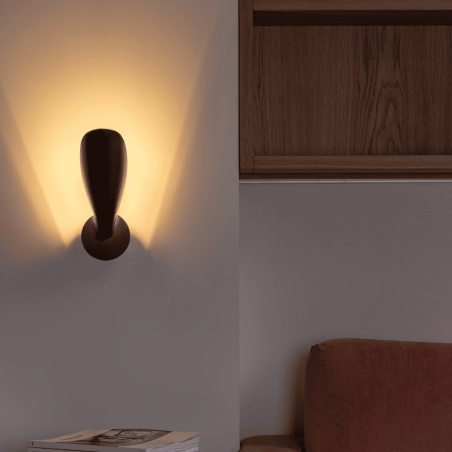 Applique murale minimaliste en métal