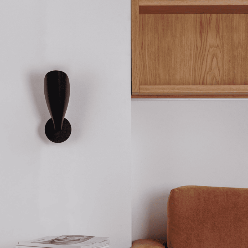 Applique murale design noire