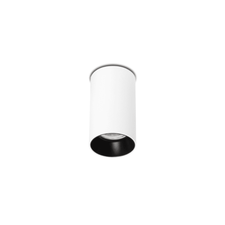Plafonnier en alu blanc