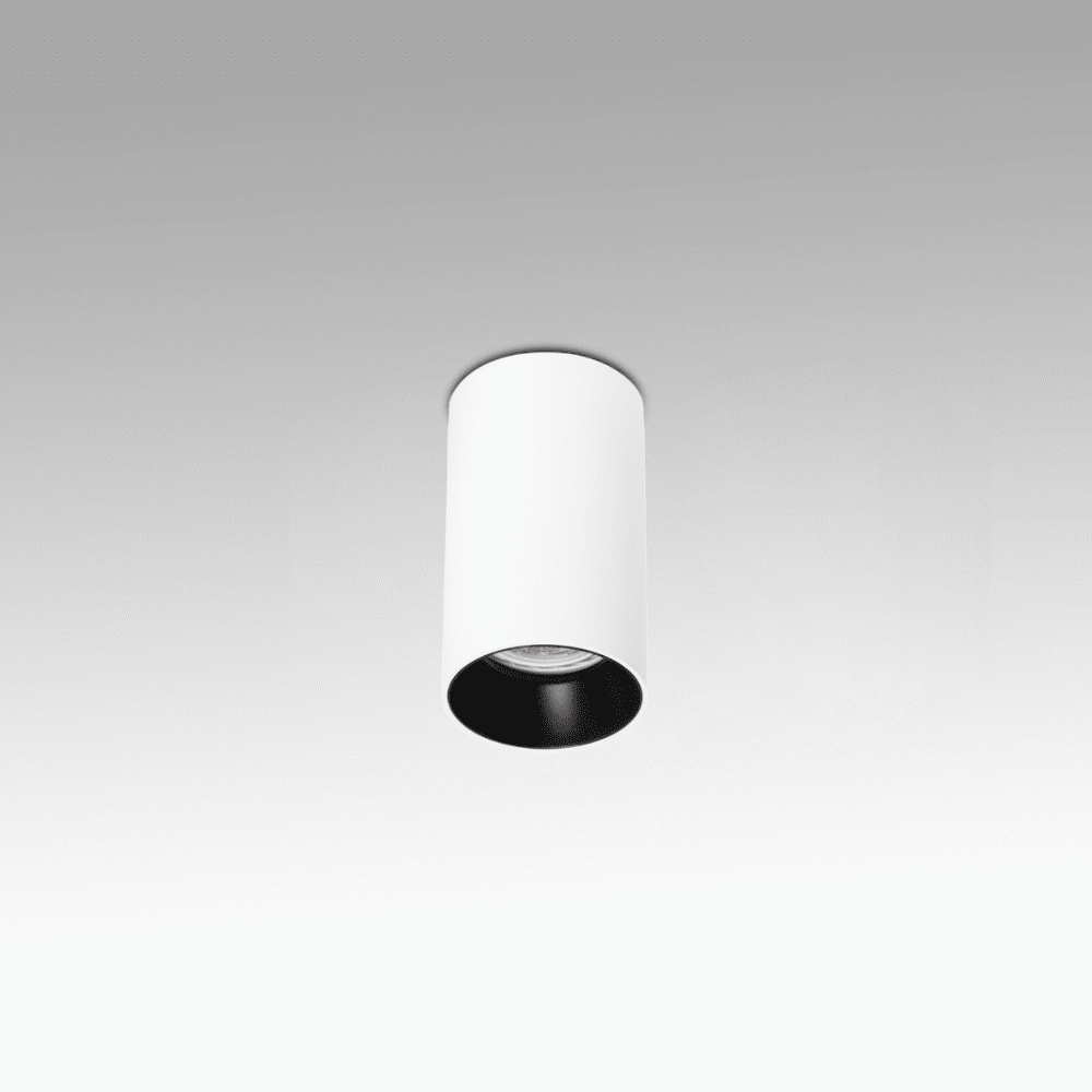 Plafonnier tube blanc