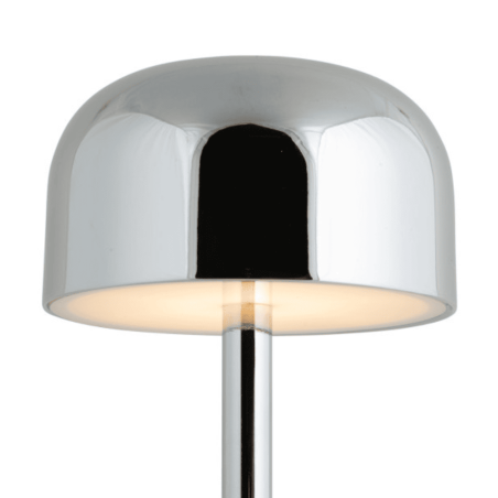 Petite lampe rétro grise