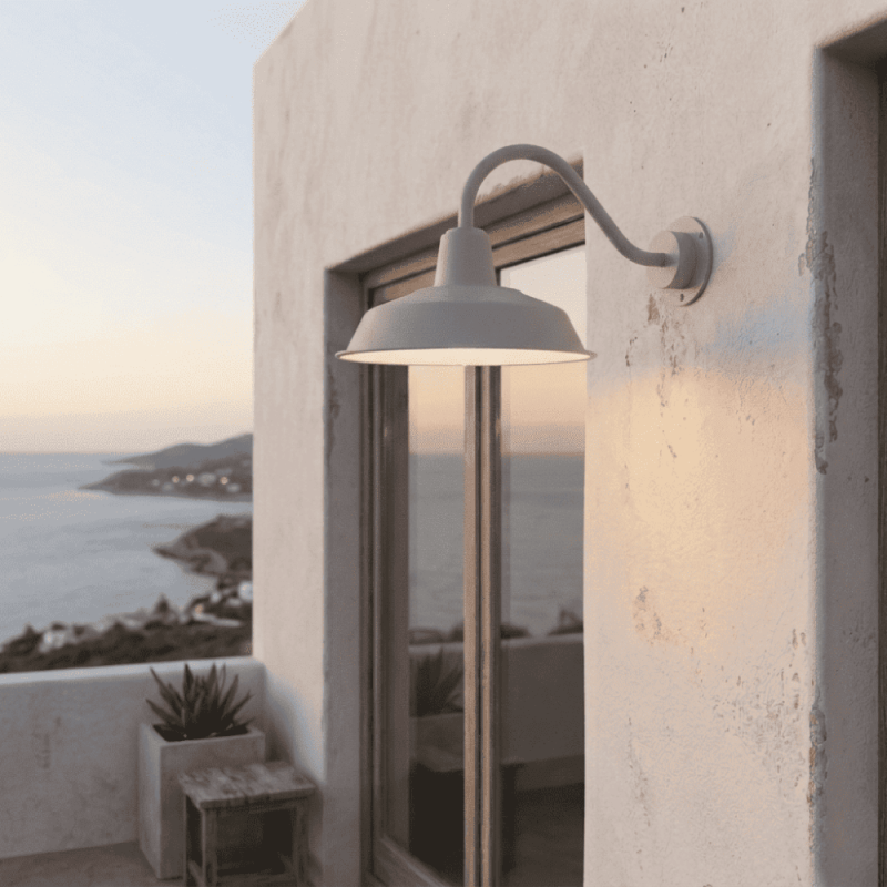 Applique extérieure beige