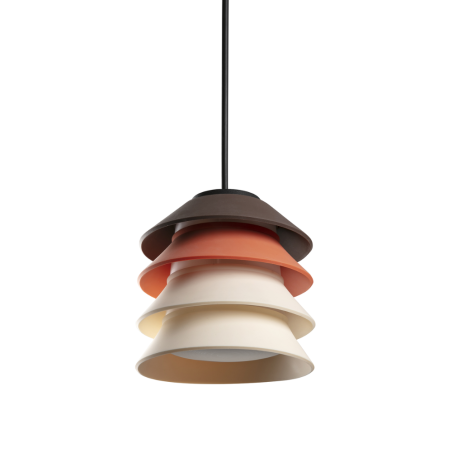 Suspension extérieure 4 disques multicolores