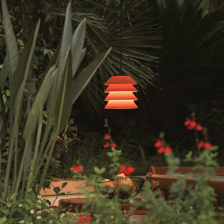 suspension orange extérieure