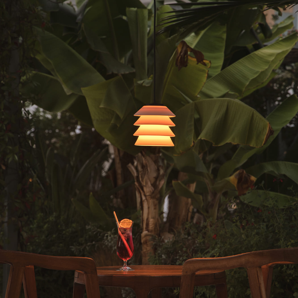 suspension IP65 beige