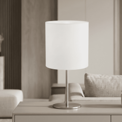 abat-jour tube blanc