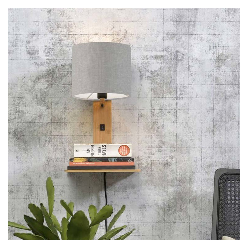 Applique murale en bambou