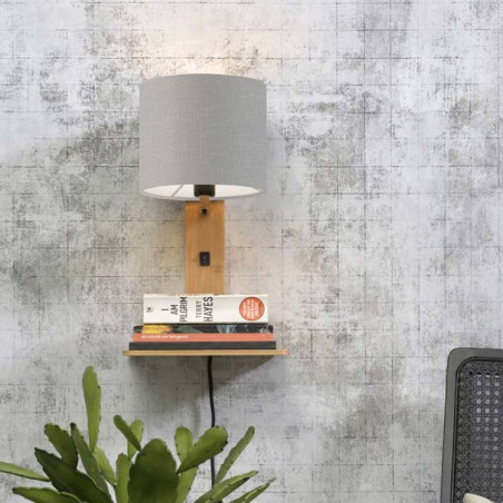 Applique murale en bambou