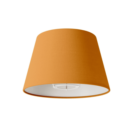 abat-jour conique orange