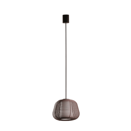suspension extérieure marron design