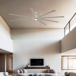 Grand ventilateur XL Chrome