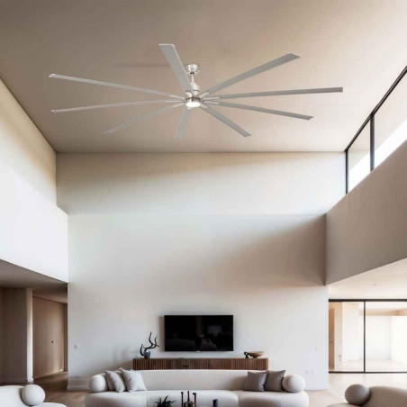 Grand ventilateur XL Chrome