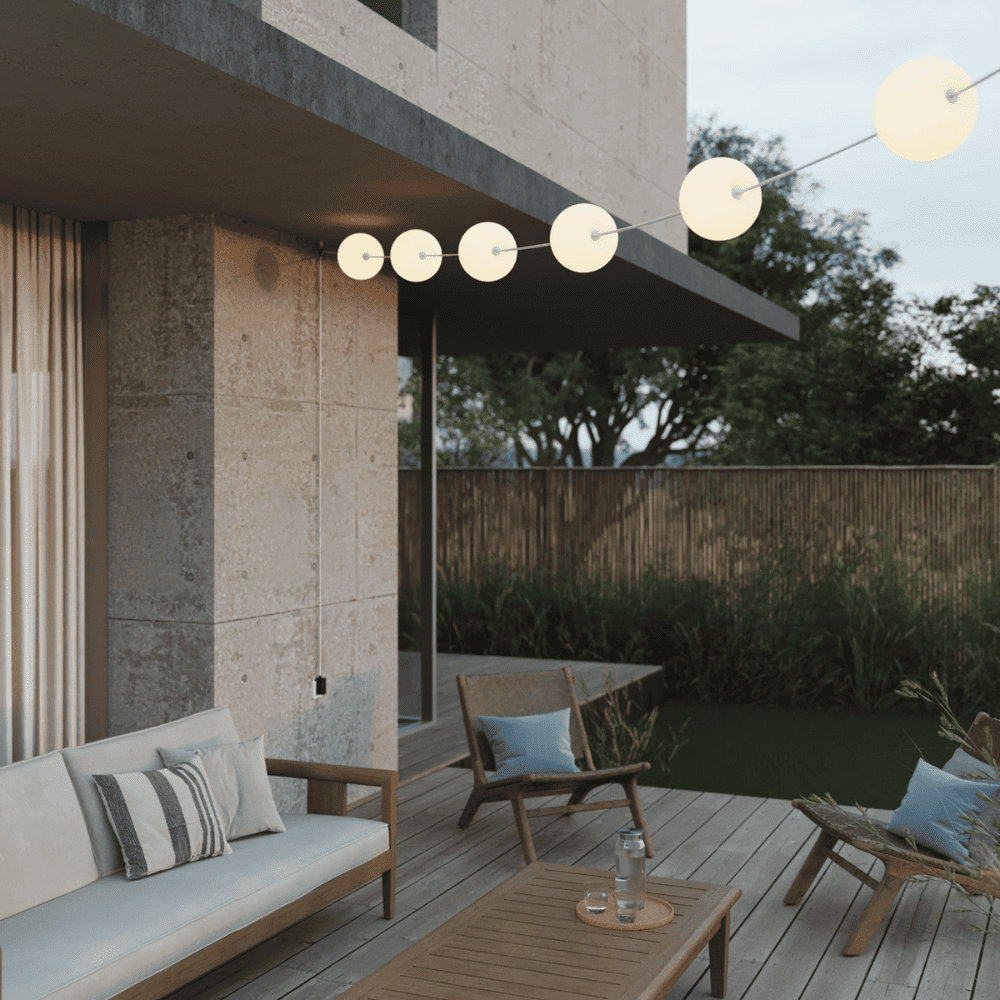 Guirlande lumineuse 6 boules