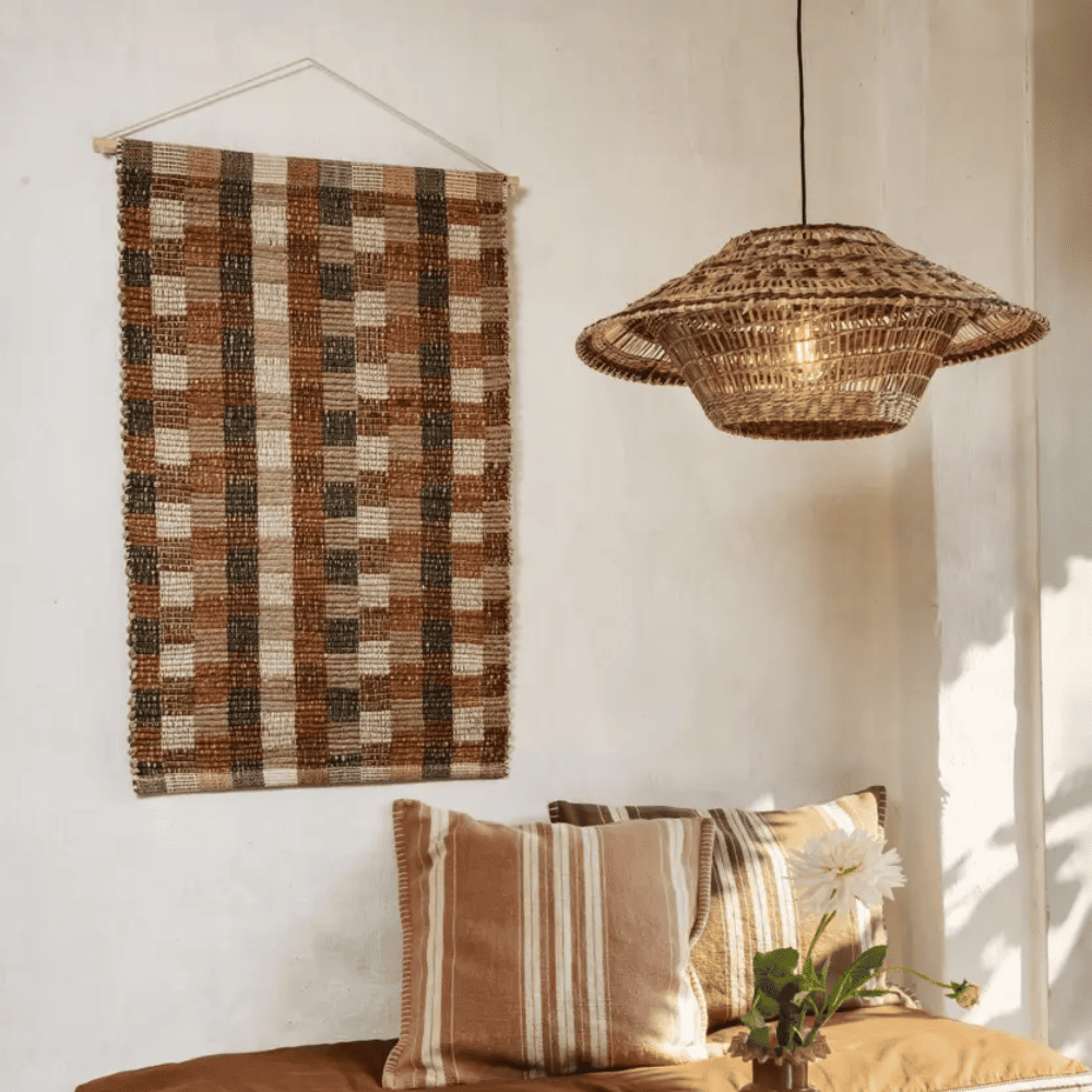 suspension naturelle jonc de mer