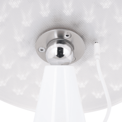 lampe à poser design blanc