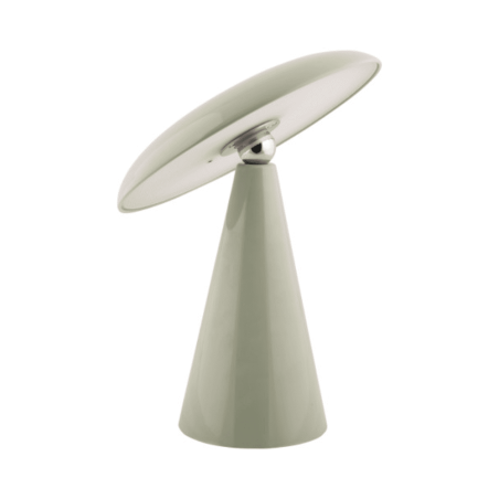 lampe à poser vert jade design
