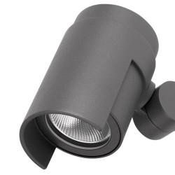 Projecteur gris extérieur