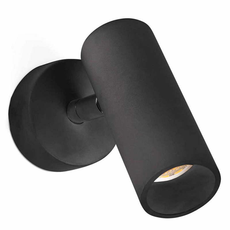 Applique LED design noire Applique LED design noire