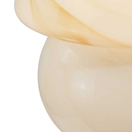 Lampe à poser blanche marbre