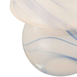 lampe en verre marbre