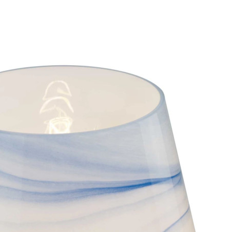 Grande lampe de table marbre