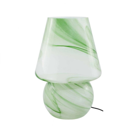 Grande lampe marbre vert